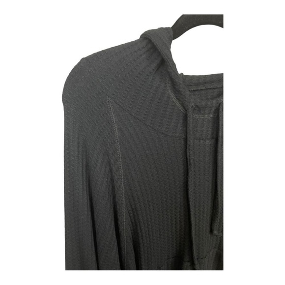 Chaser Oversized Waffle Knit Long Sleeve Pull Over with Hood Size S NWOT - Picture 2 of 6